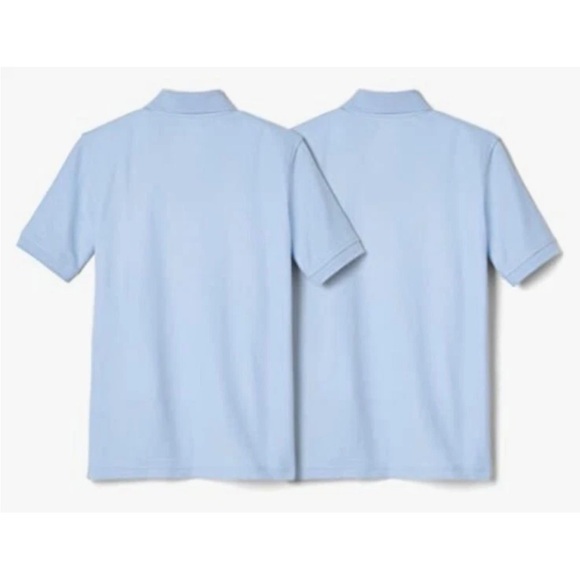 French Toast Light Blue Polo Shirt 2-Pack - Picture 3 of 8